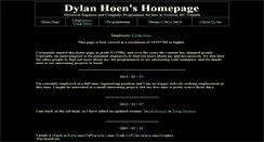 Desktop Screenshot of dylan.hoen.ca